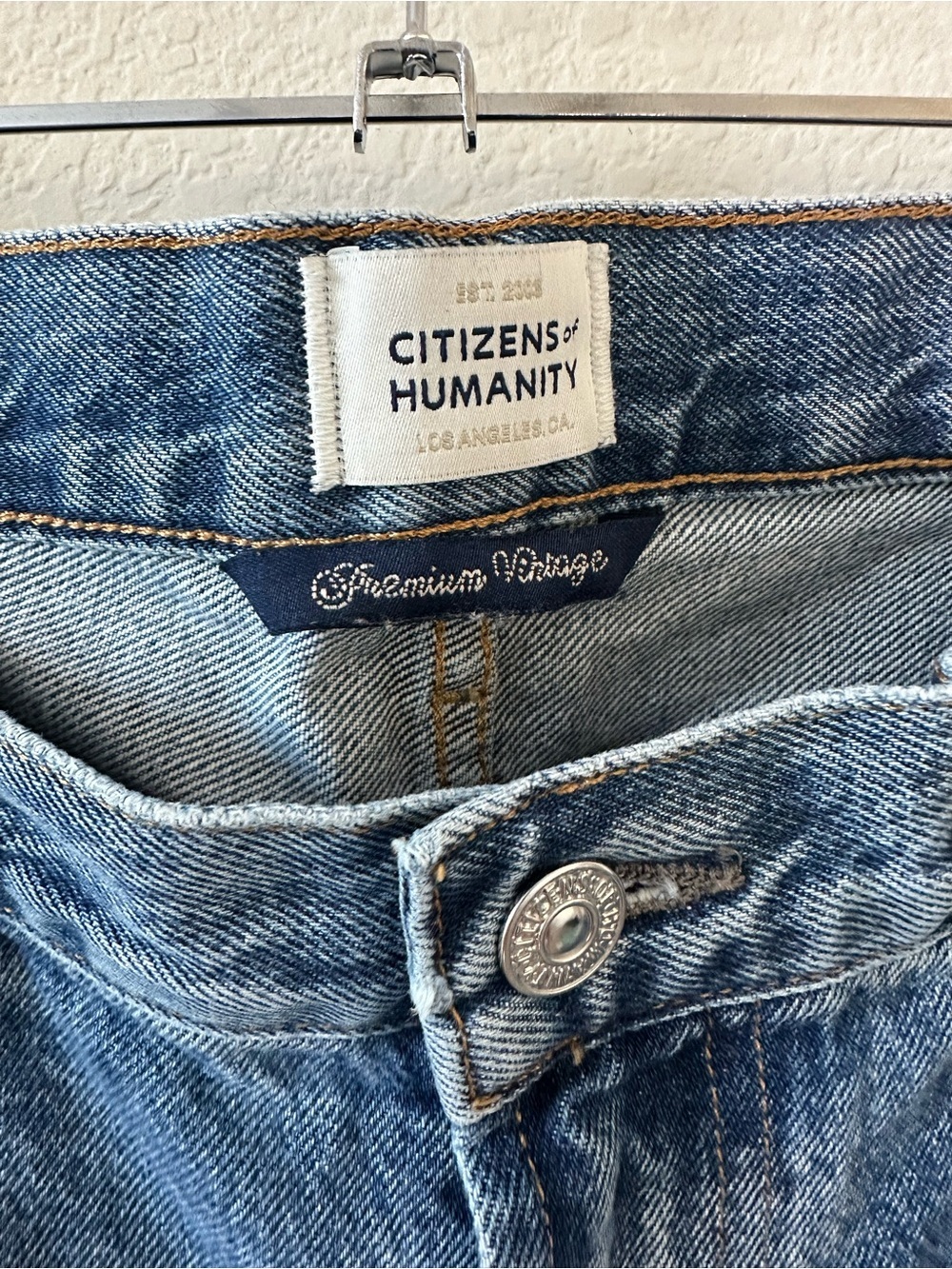 Citizens Of Humanity Miro Relaxed in Pacifica Rigid Barrel Leg Jeans SZ 31 - Picture 4 of 8